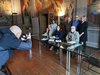 Presentazione spettacolo degli Squassa Marlet pro Unicef con assessore Cristina Coletti - Ferrara, 5 dicembre 2022 (foto GioM)