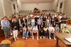 Studenti e docenti premiati dell'Istituto Vergani-Navarra di Ferrara
