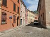 Il tratto di via Cosmè Tura tra via Contrada della Rosa e via Armari, Ferrara luglio 2025 - foto GioM