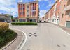 Via Fabbri a Ferrara nel tratto tra la rotatoria di via Goretti e via Magrini