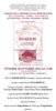 Locandina della presentazione teatrale del libro "Viaggio nella memoria"