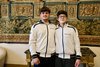 VicecampionePeso Indoor LorenzoSantese con fratello cadetto under 16 RiccardoSantese fotoFVecch