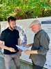 Vicesindaco Alessandro Balboni con arch. Sergio Fortini - Ferrara, 30 giugno 2025