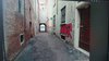 Vicolo del Voltino prima dell'intervento - Ferrara, febbraio 2025