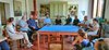 L'incontro all'interno di villa Imoletta