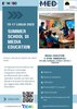 Volantino della "Summer School di Media Education"
