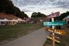 Area del sottomura allestita per Puedes Summer Night