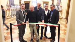 Inaugurazione della mostra di Zavarini -  Ferrara, 21 febbraio 2019