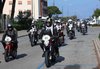 "Motogiro d'Italia" in immagine d'archivio