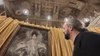 Sindaco all'esposizione di Torino davanti al dipinto di Boldini prestato da Ferrara