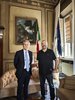 Il sindaco di Ferrara Alan Fabbri e il nuovo questore di Ferrara Luigi Silipo_2